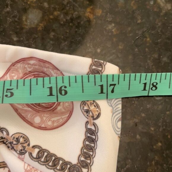 *OOH LA LA* GUESS XL French Chic Chain Print Dress - Picture 10 of 11